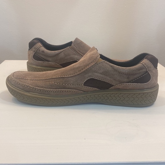 Padrinii Genuine Leather Shoes - Tan Brown Suede - Picture 3 of 11